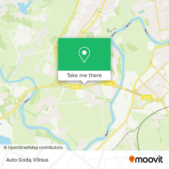 Auto Goda map