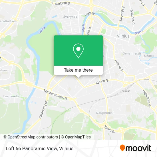 Карта Loft 66 Panoramic View