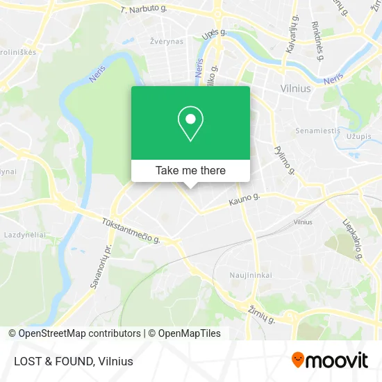Карта LOST & FOUND