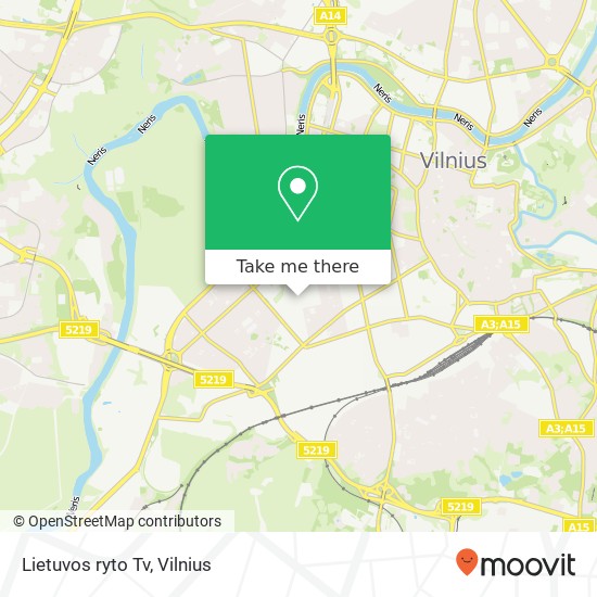 Lietuvos ryto Tv map