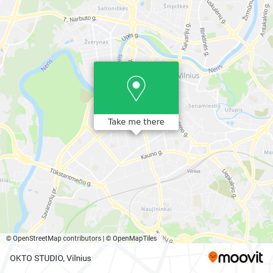 OKTO STUDIO map