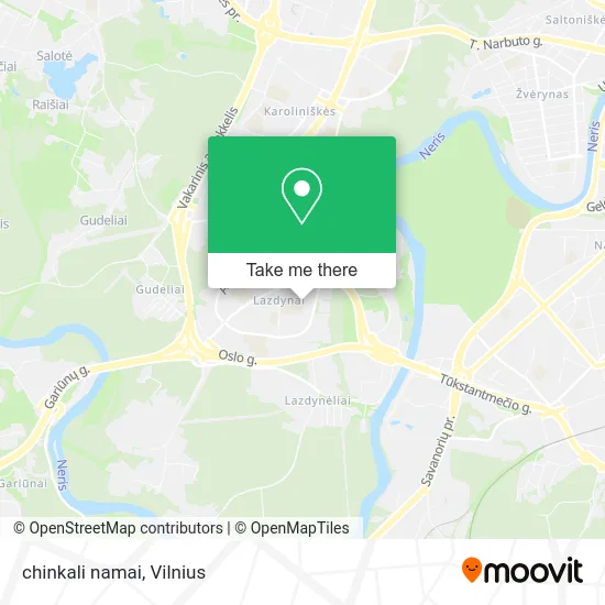 Карта chinkali namai