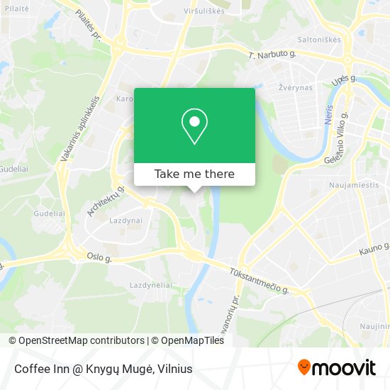 Coffee Inn @ Knygų Mugė map