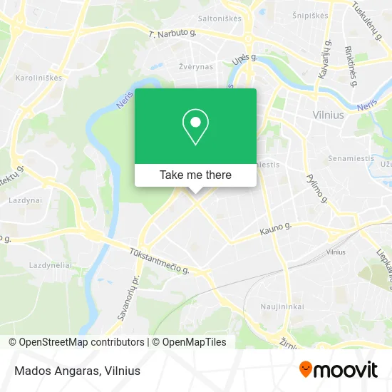 Карта Mados Angaras