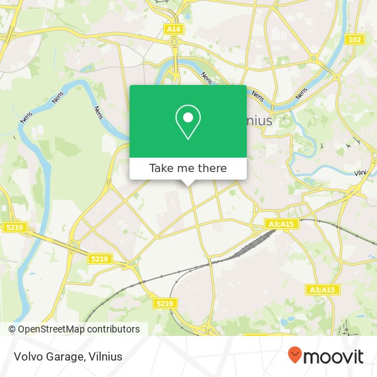 Volvo Garage map