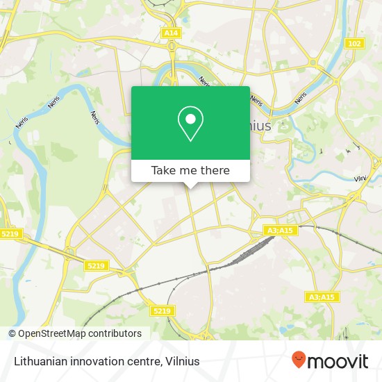 Карта Lithuanian innovation centre