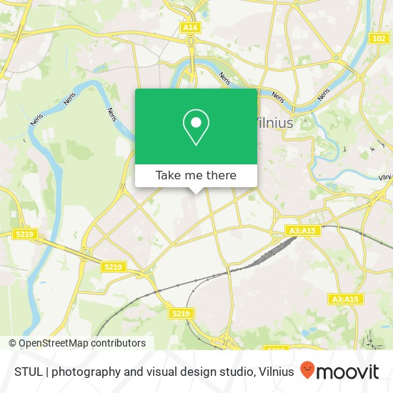 STUL | photography and visual design studio map