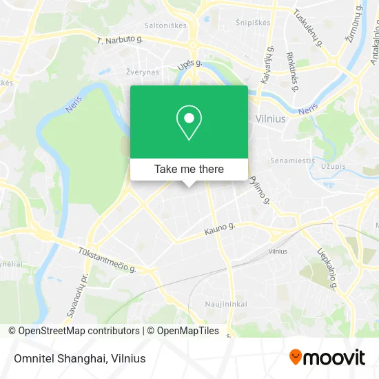 Карта Omnitel Shanghai