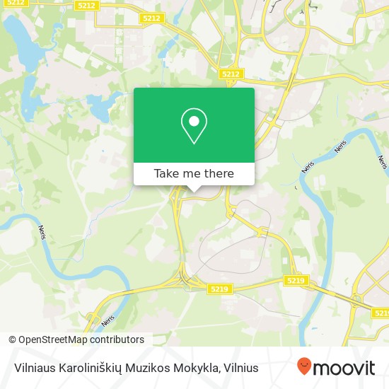 Vilniaus Karoliniškių Muzikos Mokykla map