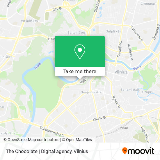The Chocolate | Digital agency map