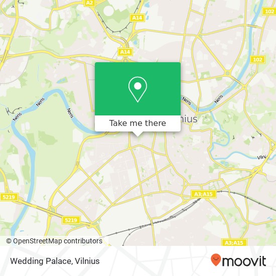 Wedding Palace map
