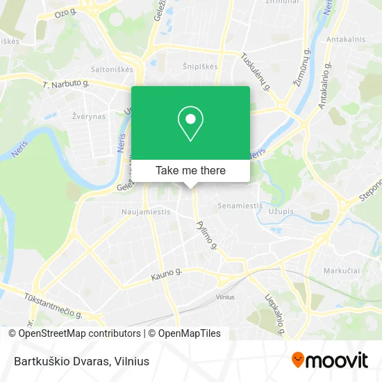 Карта Bartkuškio Dvaras