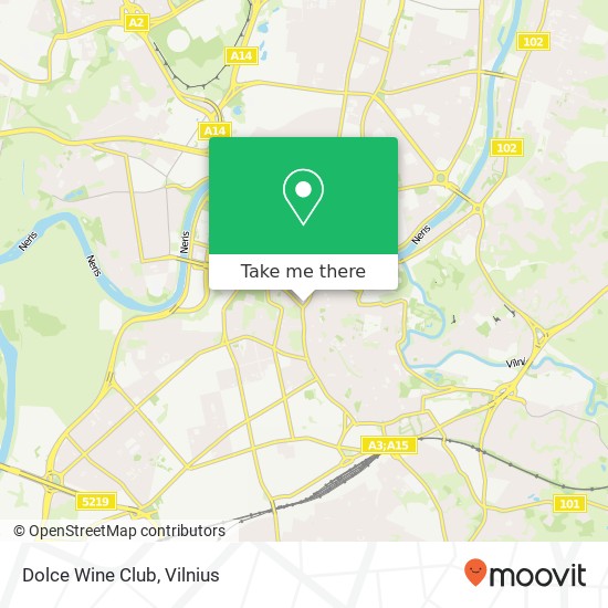 Dolce Wine Club map