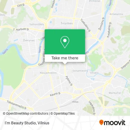 Карта I'm Beauty Studio