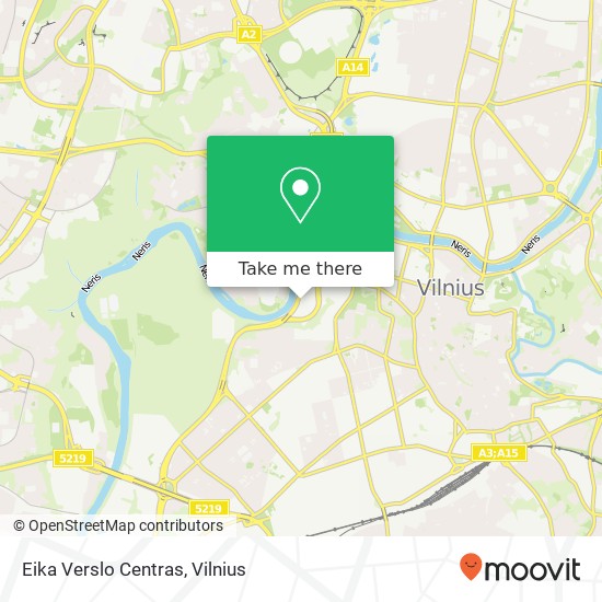 Карта Eika Verslo Centras
