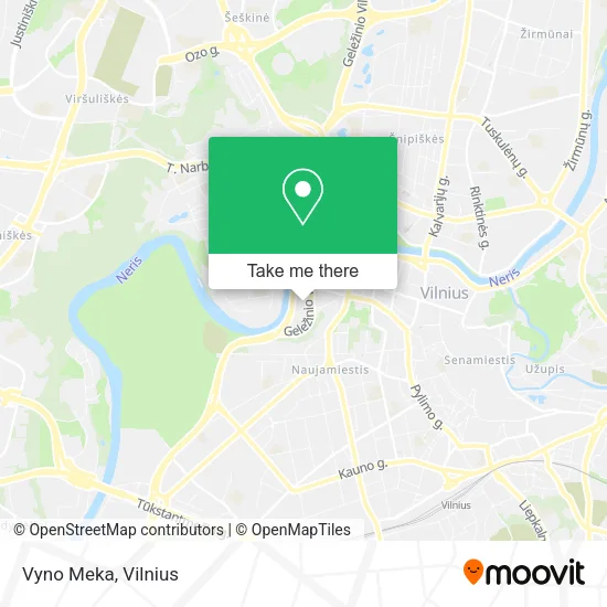 Карта Vyno Meka