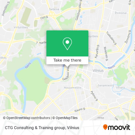 CTG Consulting & Training group map