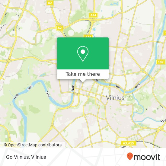 Go Vilnius map