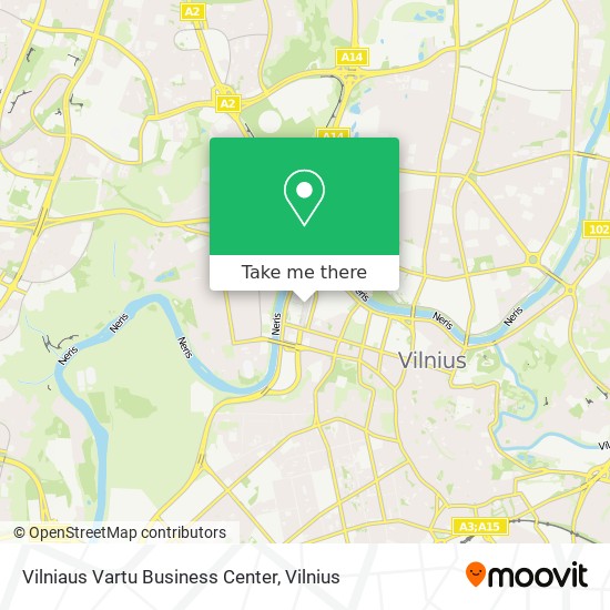 Vilniaus Vartu Business Center map