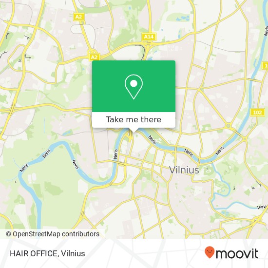 HAIR OFFICE map