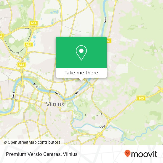 Premium Verslo Centras map