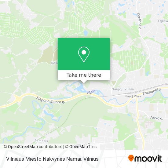 Vilniaus Miesto Nakvynės Namai map