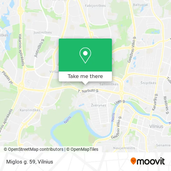 Карта Miglos g. 59