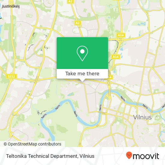 Teltonika Technical Department map