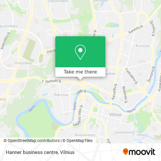 Hanner business centre map