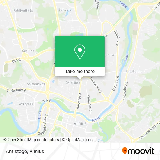 Карта Ant stogo