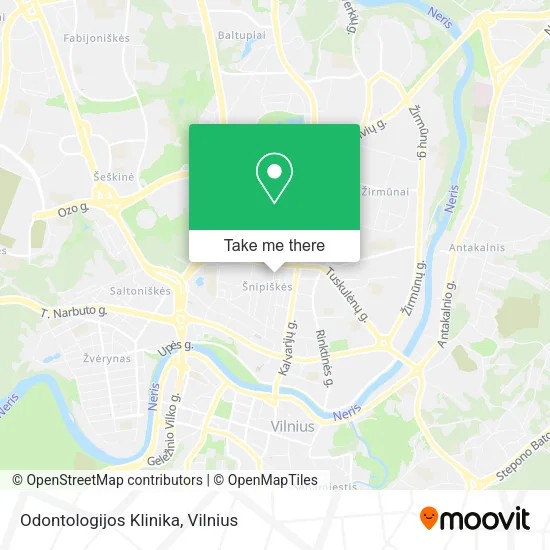 Карта Odontologijos Klinika