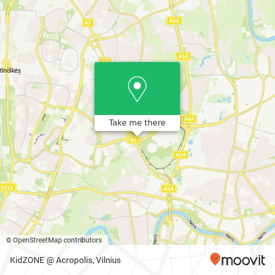 KidZONE @ Acropolis map