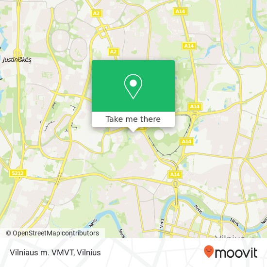 Vilniaus m. VMVT map