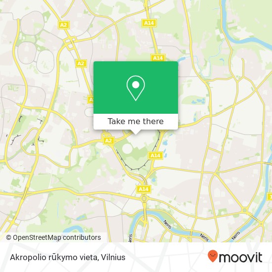 Akropolio rūkymo vieta map