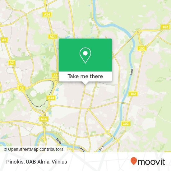 Pinokis, UAB Alma map