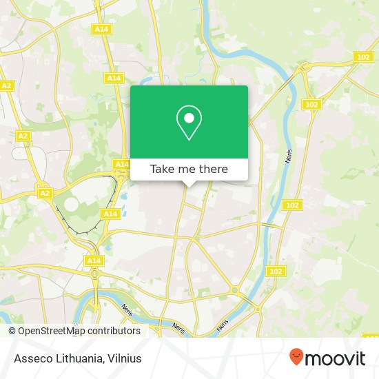 Asseco Lithuania map