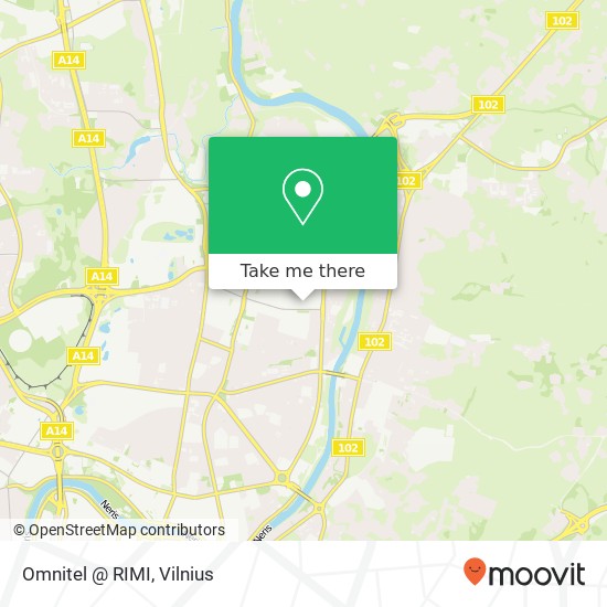 Omnitel @ RIMI map
