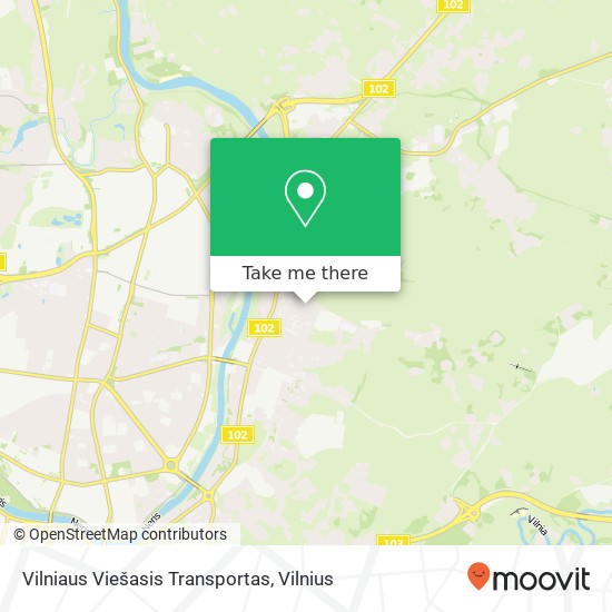 Vilniaus Viešasis Transportas map