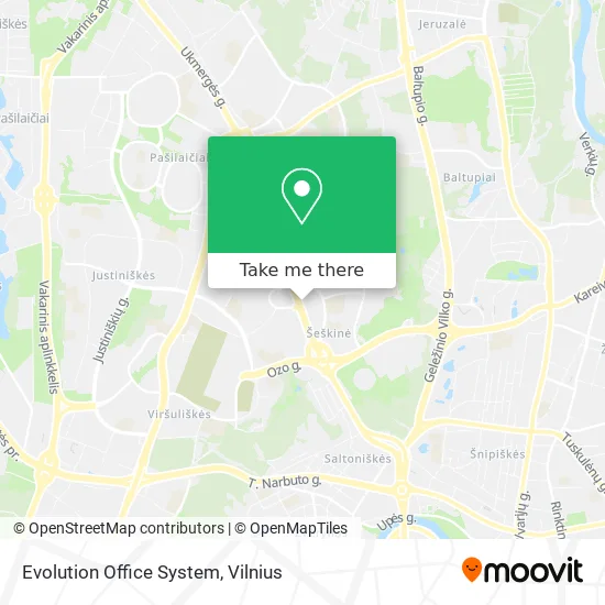 Карта Evolution Office System