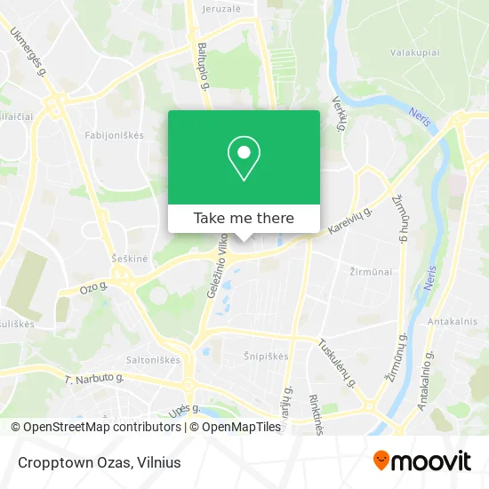 Карта Cropptown Ozas