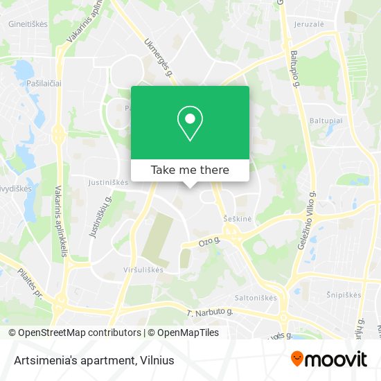Artsimenia's apartment map