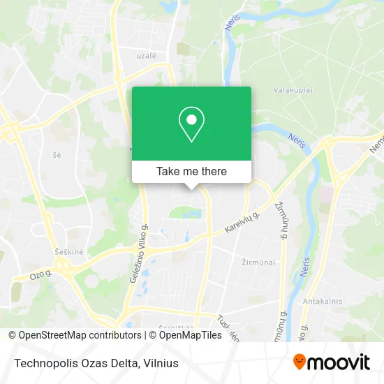 Карта Technopolis Ozas Delta