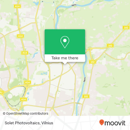 Solet Photovoltaics map