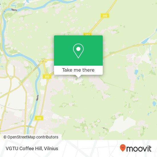 VGTU Coffee Hill map