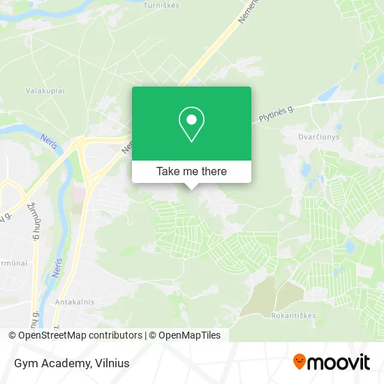 Карта Gym Academy