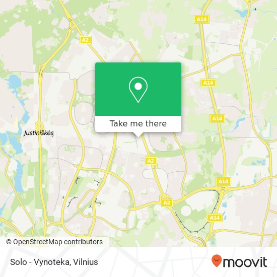 Solo - Vynoteka map