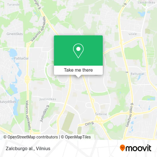 Карта Zalcburgo al.