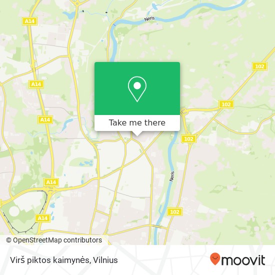 Virš piktos kaimynės map