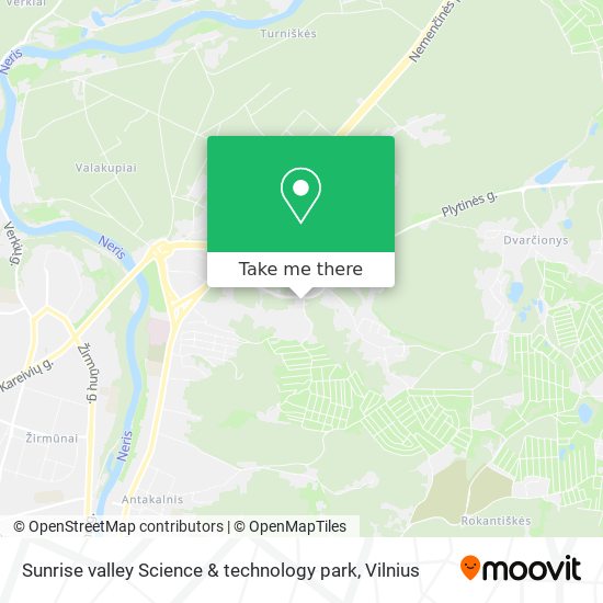 Карта Sunrise valley Science & technology park