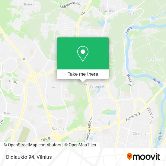 Карта Didlaukio 94